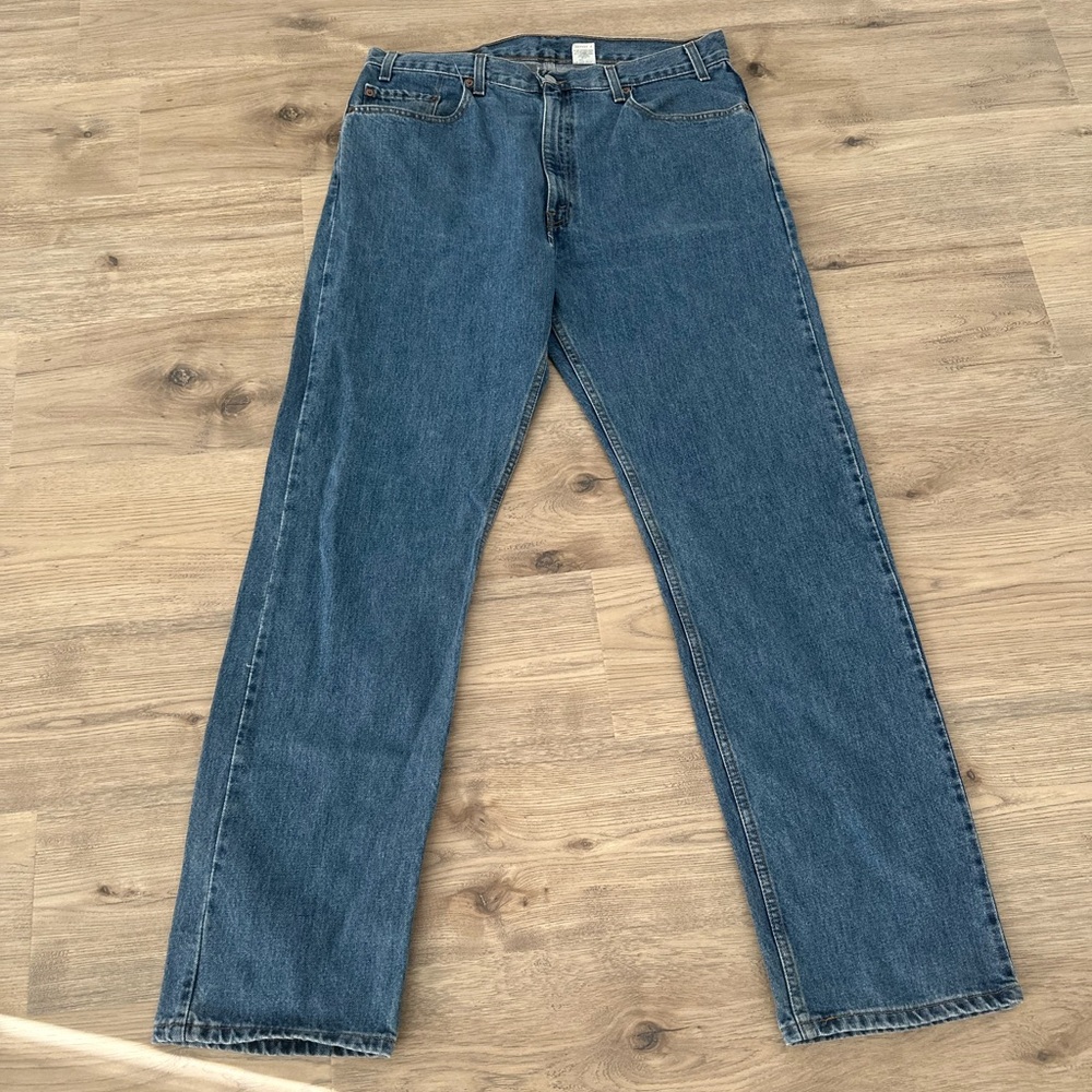 Levi's Men's Straight Jeans — Medium Blue Wash